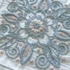 Almohadon Alma Bohemia Boradado a Mano - Filigrana Aqua