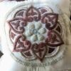 Almohadon Alma Bohemia Boradado a Mano - Mandala Pampa