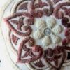 Almohadon Alma Bohemia Boradado a Mano - Mandala Pampa