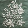 Almohadon Alma Bohemia Bordado a Mano - Jardin Mexicano Verde Almohadon Alma Bohemia Bordado a Mano - Jardin Mexicano Verde